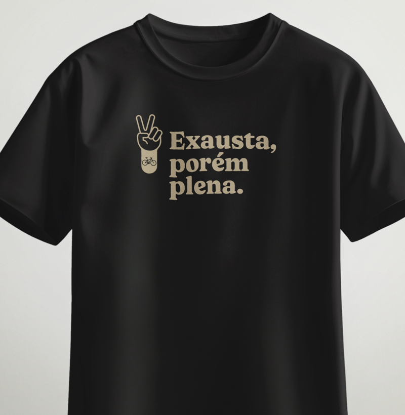 Exausta porém plena