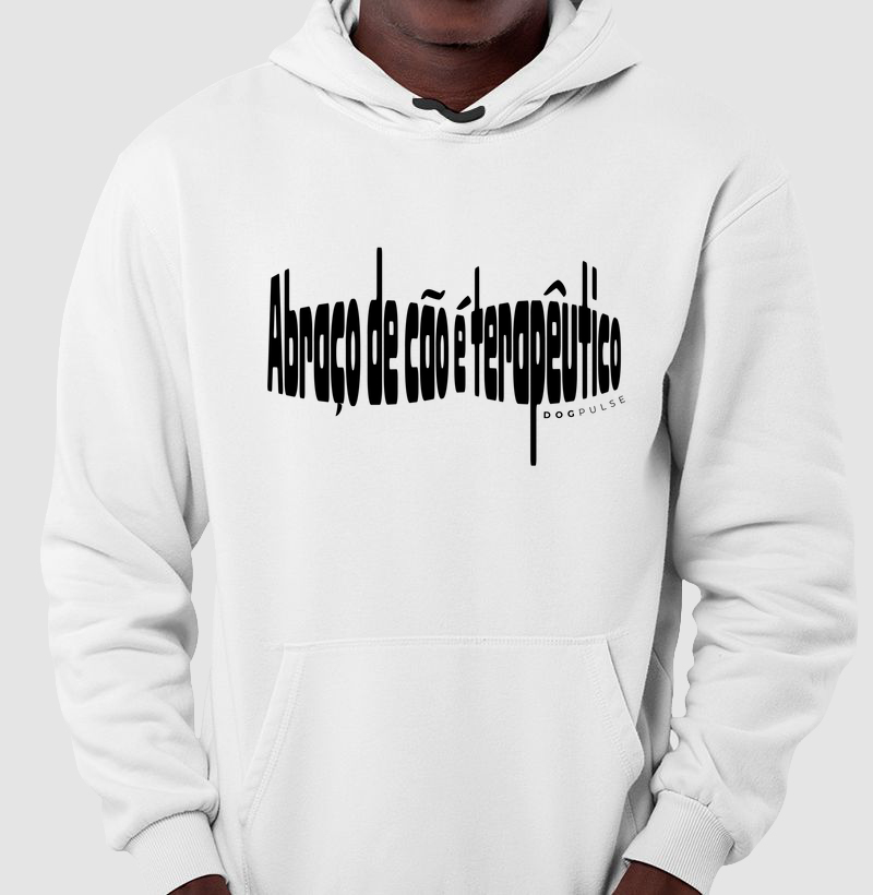 Moletom Abraço de Cão é Terapêutico Dog Pulse