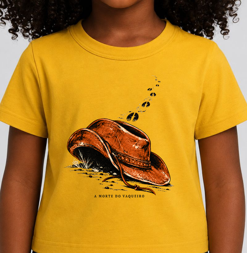 A Morte do Vaqueiro - Camiseta Infantil