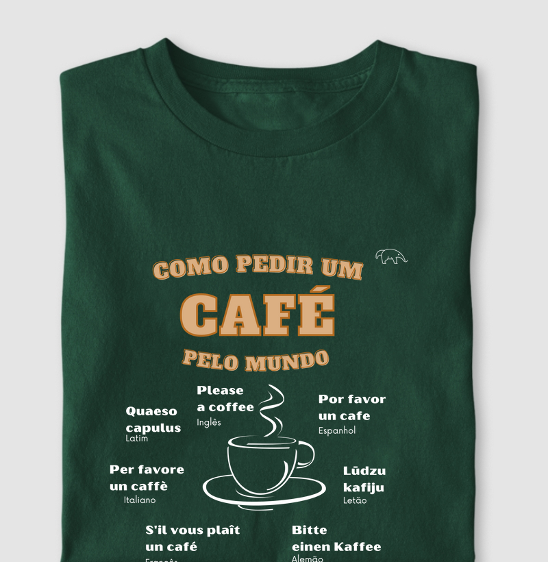 Como pedir um café pelo mundo