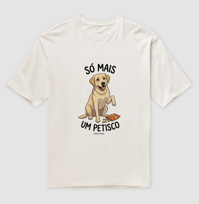 CAMISETA OVERSIZED LABRADOR PETISCO
