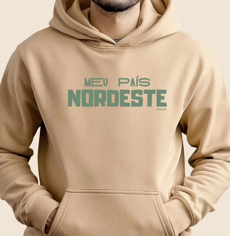 Meu país Nordeste - Hoodie Moletom