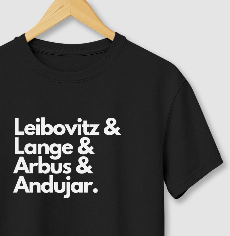 Leibovitz & Lange & Arbus & Andujar.