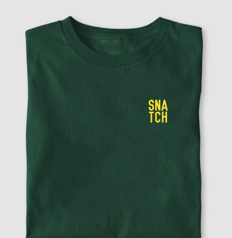 Camiseta Snatch Masculina (várias cores)