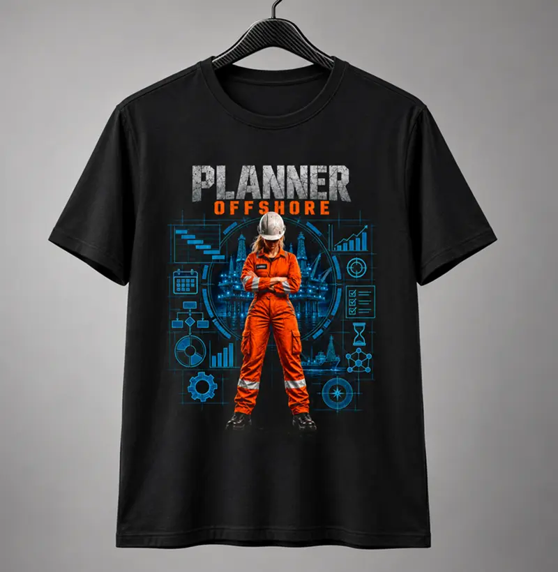 Planner Offshore Mulher Hero - Camiseta