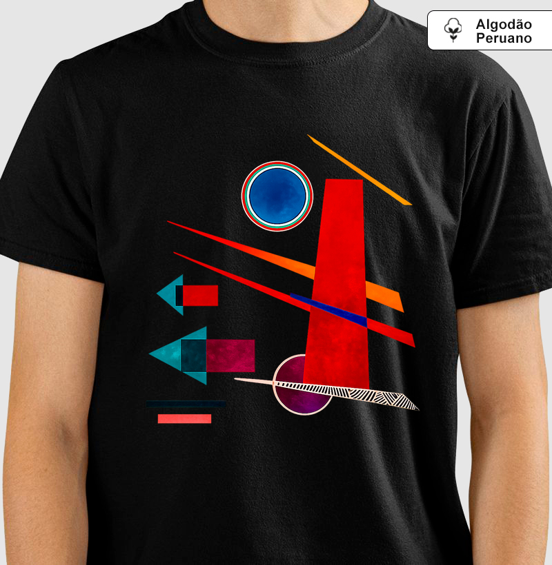 Wassily Kandinsky Força Vermelha Premium 