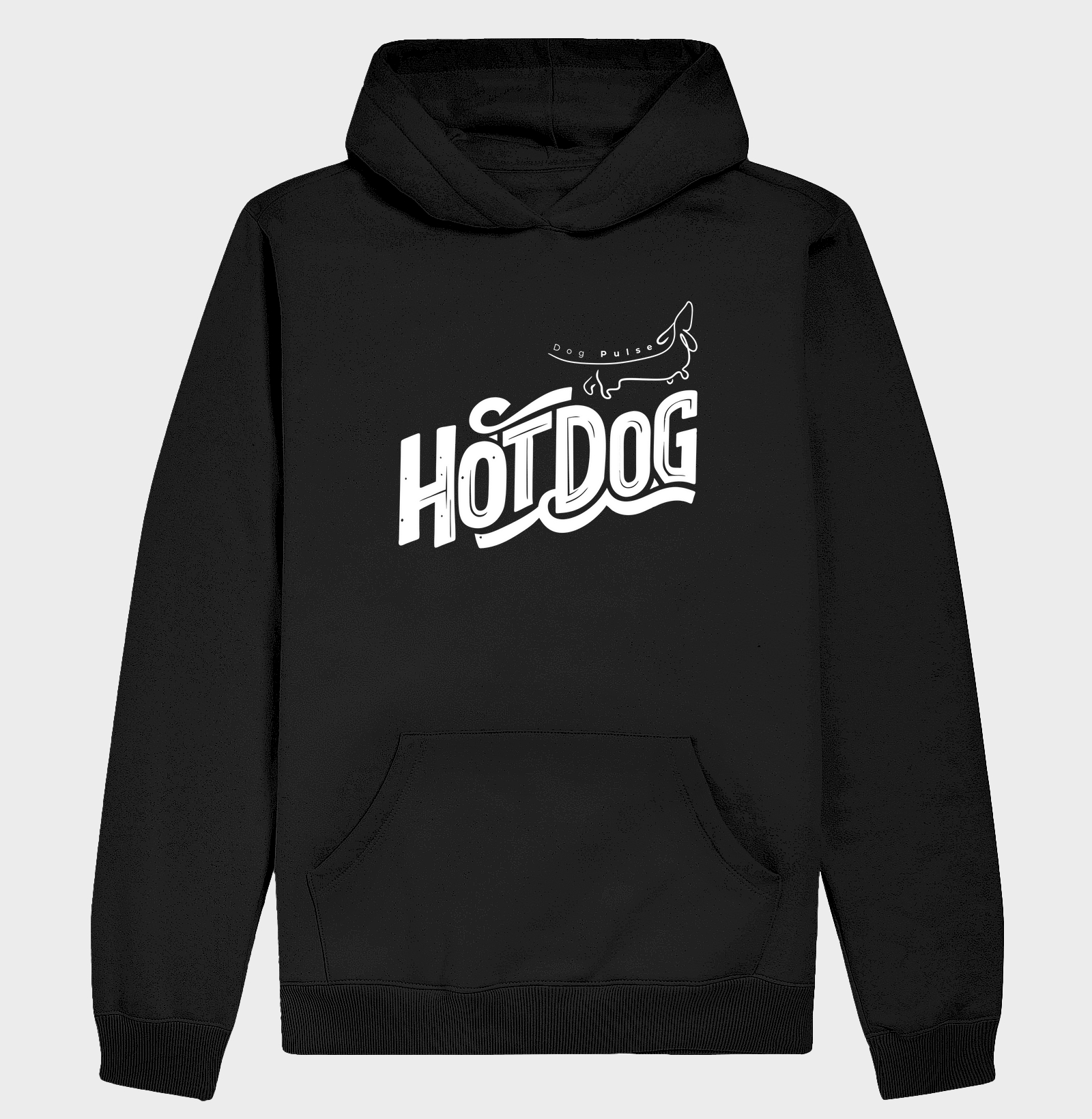 Hoodie Moletom Dog Pulse Hot Dog - Puro Ketchup