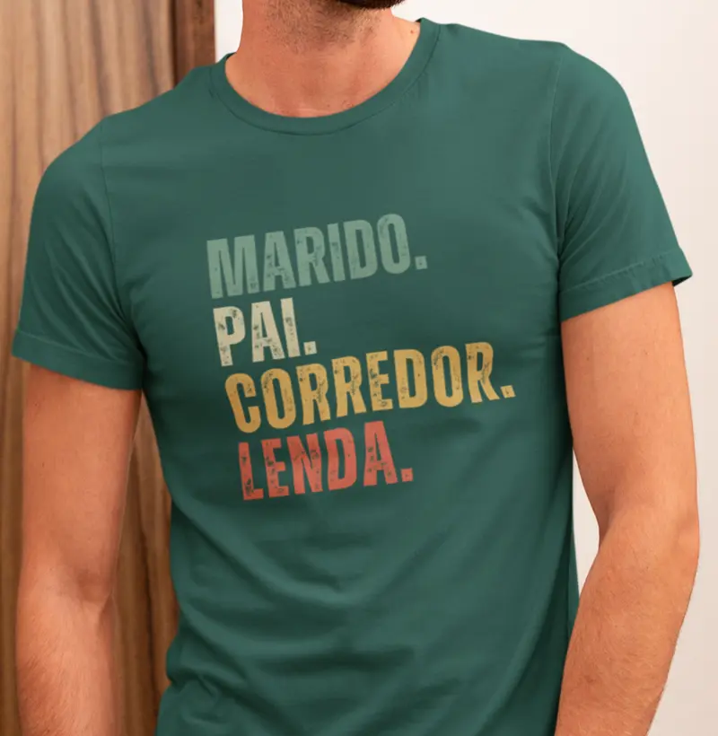 Marido, pai, corredor e lenda.