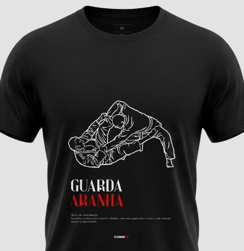  Camiseta Guarda Aranha | Jiu Jitsu | OSSX