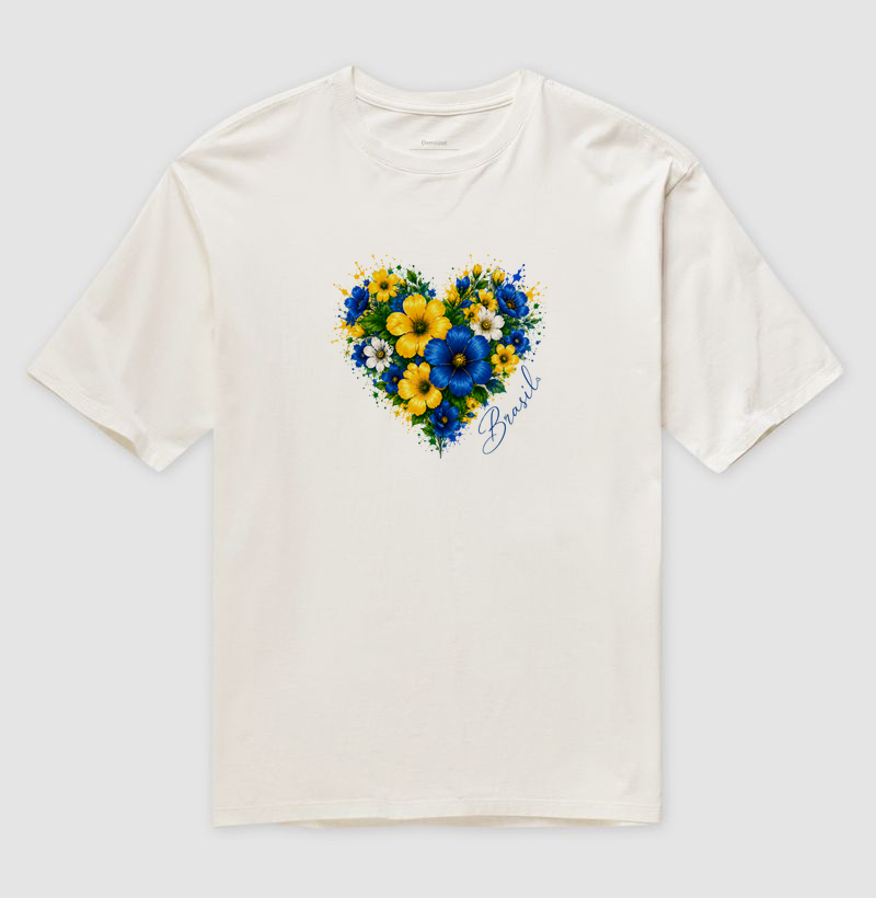 Camiseta Coração Vibrante