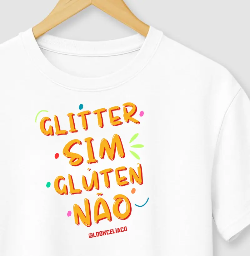 Glitter SIM, Glúten NÃO