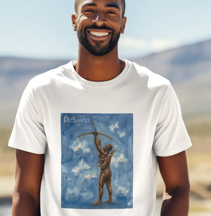 Oxóssi, pintura a óleo