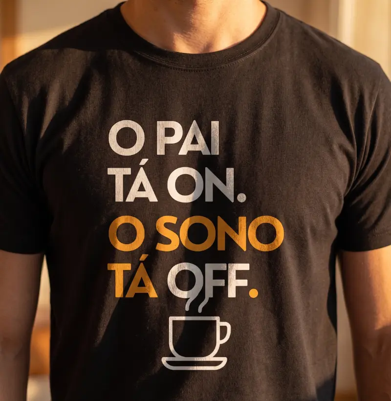 O Pai Tá On. O Sono Tá Off – A real oficial da paternidade