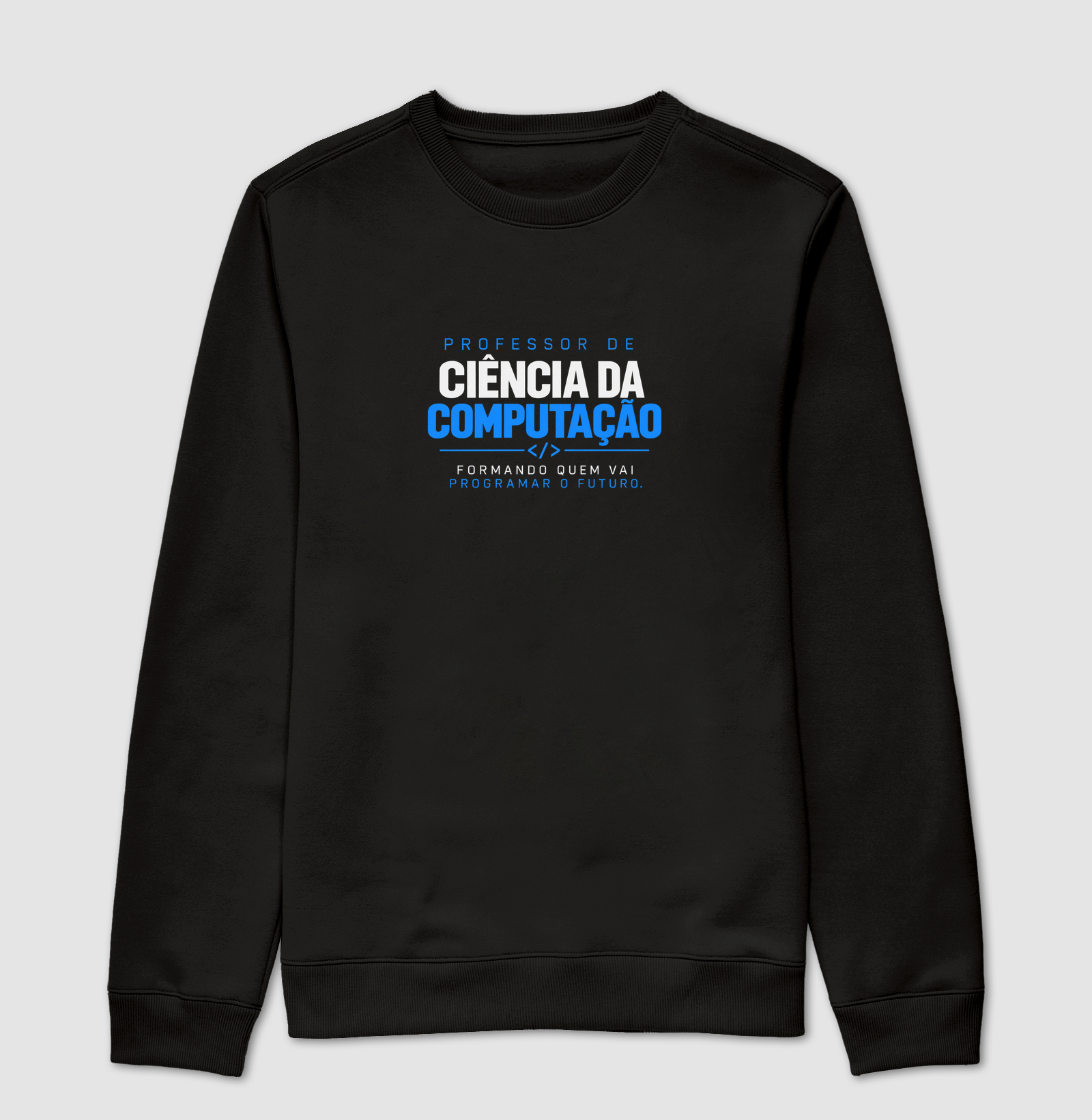 Professor de Ciência da Computação — formando quem vai programar o futuro.