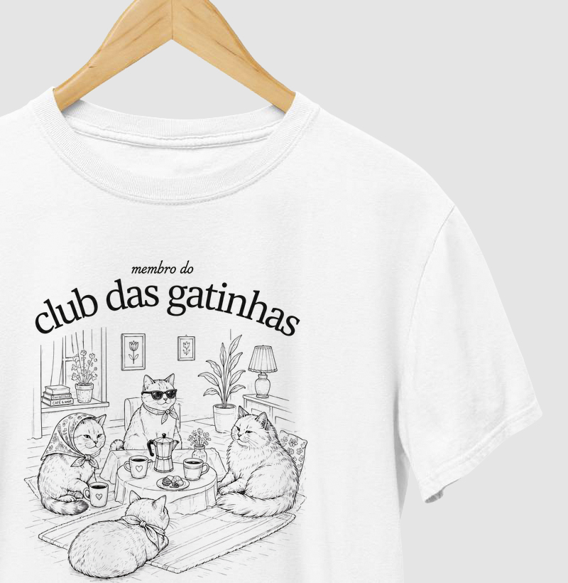 club das gatinhas - preto