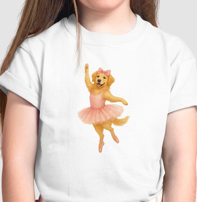 Golden Balet - Camiseta Infantil