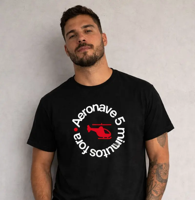 Aeronave 5 minutos fora