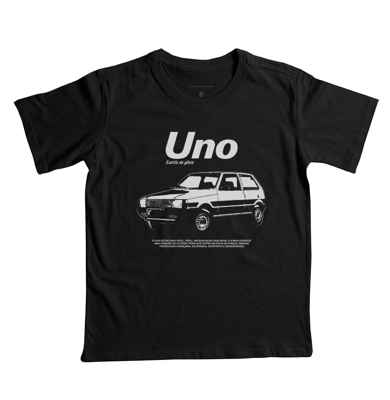 Uno | Estilo de Gênio - Camiseta Infantil