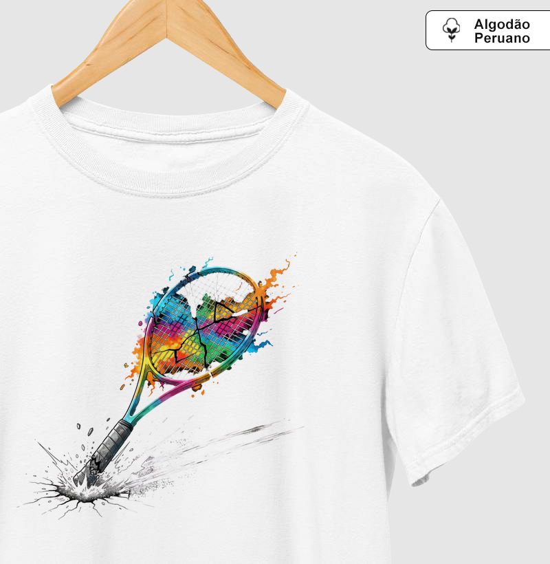 Raquete quebrada - Algodão Premium Peruano