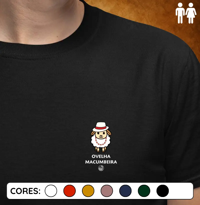 Ovelha macumbeira - minimalista