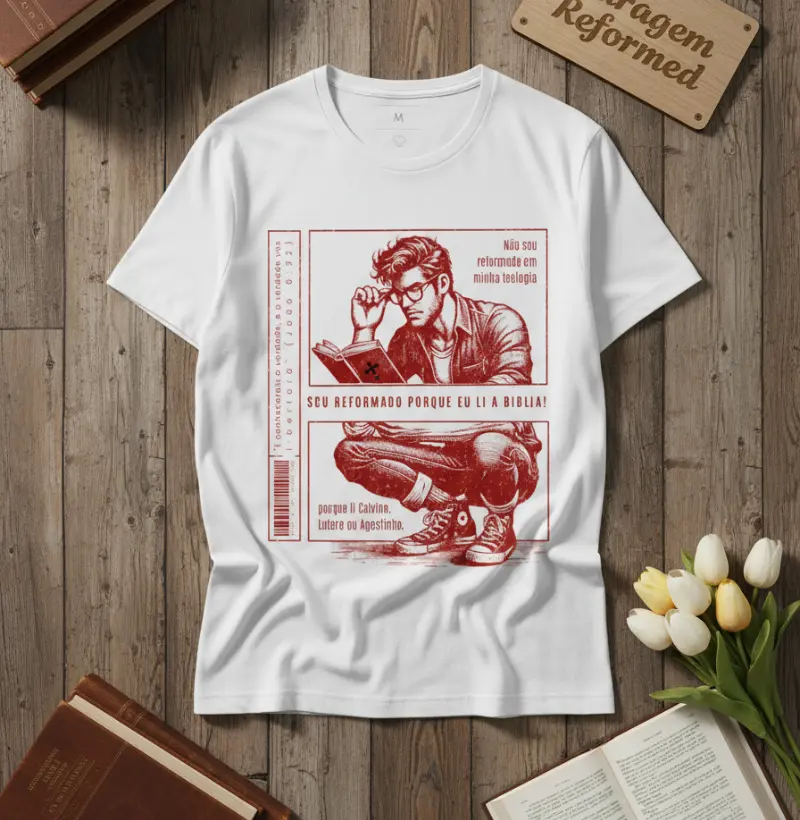 "SOU REFORMADO PORQUE EU LIA A BÍBLIA."