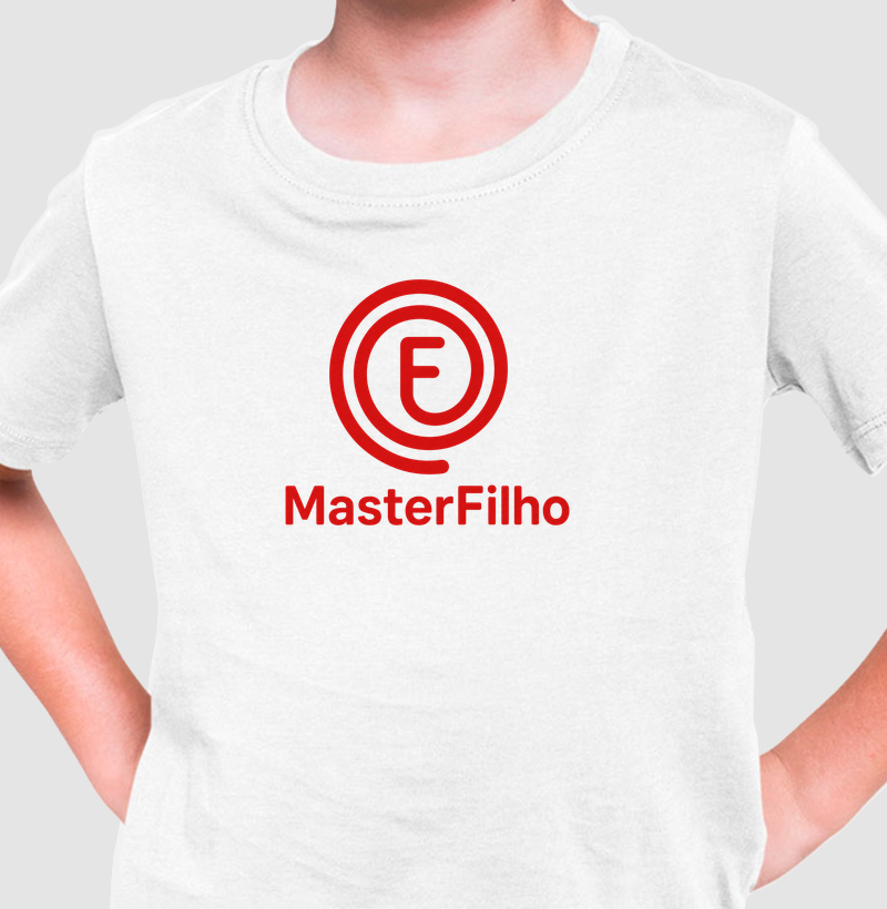 Camiseta MasterFilho — Kit MasterPai