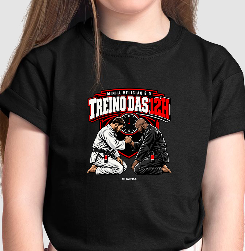 Treino das 12h - Camiseta Infantil