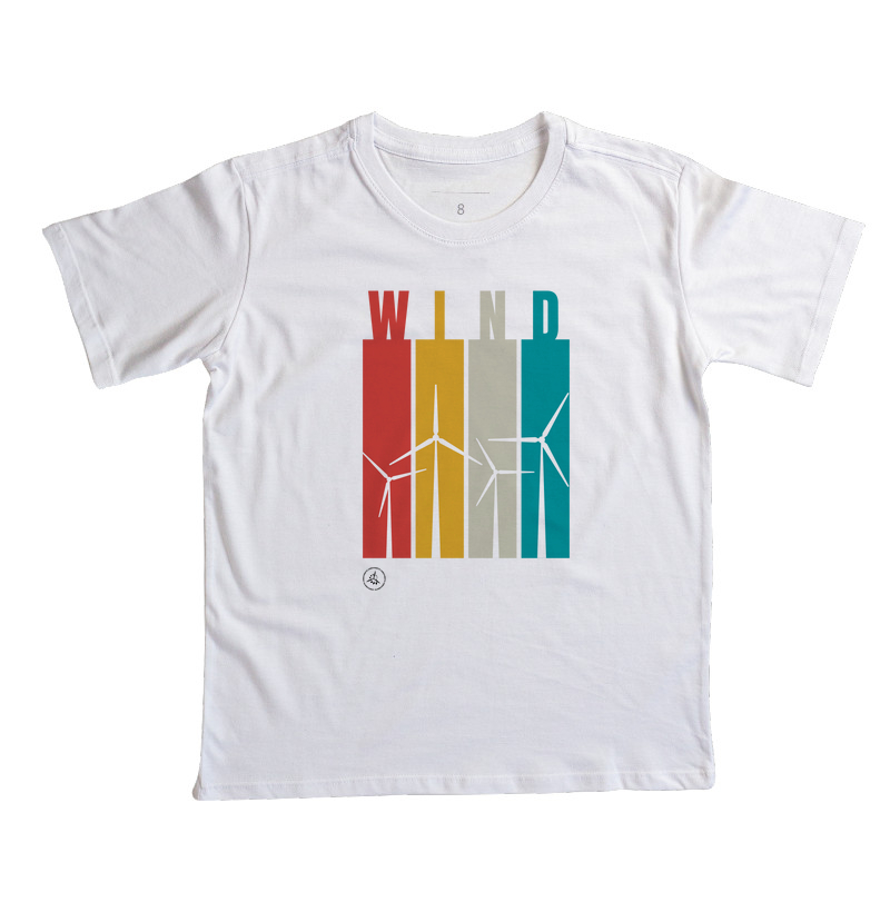 Fundo Colorido - Turbina Branca