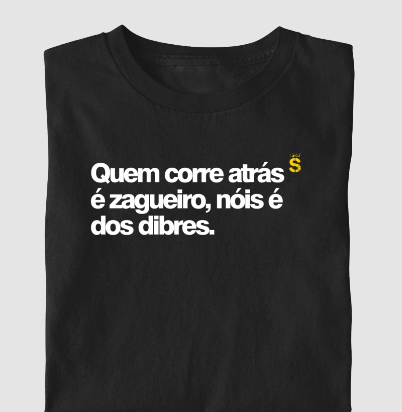 Quem corre atras e zagueiro