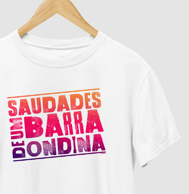 Camiseta Axé - Saudades de um Barra Ondina