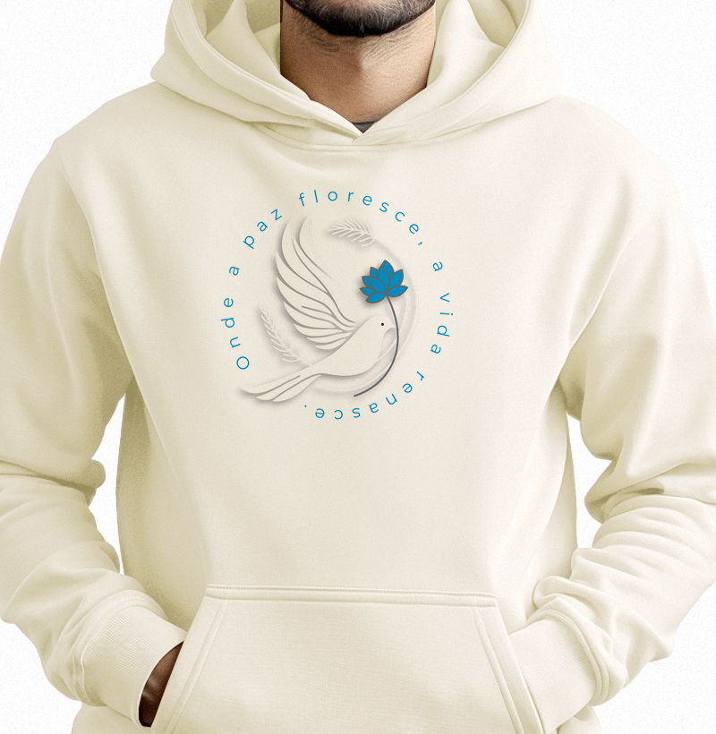 Onde a paz floresce, a vida renasce. (v2)