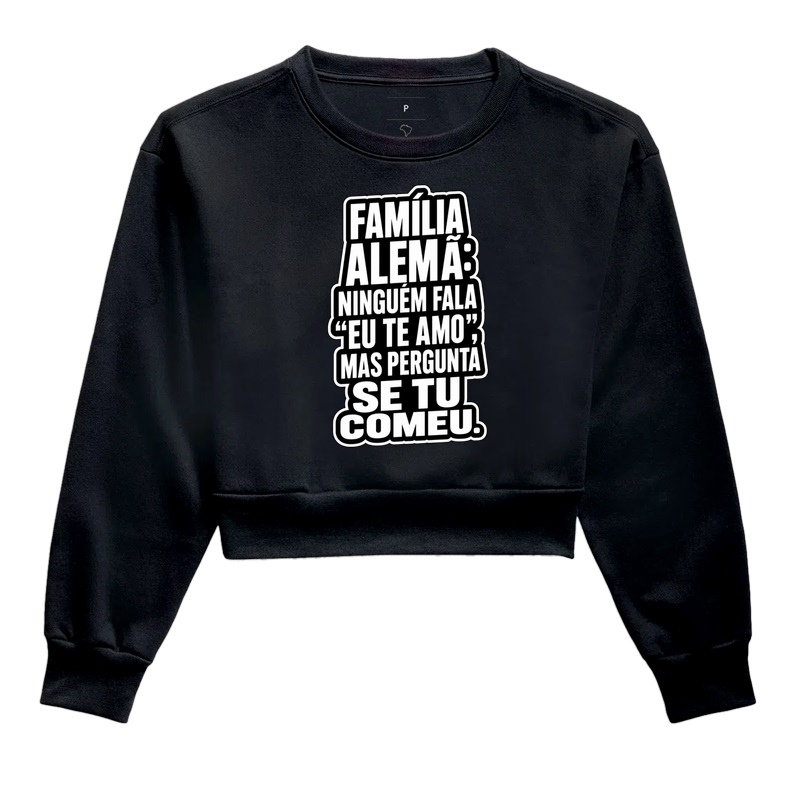 Se Tu Comeu - Cropped Moletom