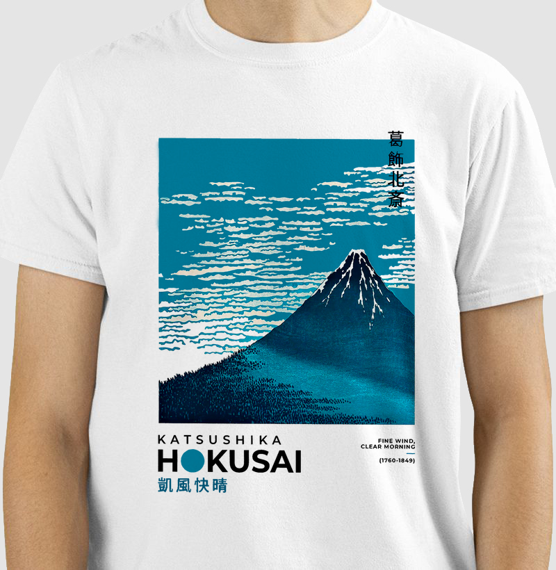 Arte Japonesa _ Monte Fuji Azul