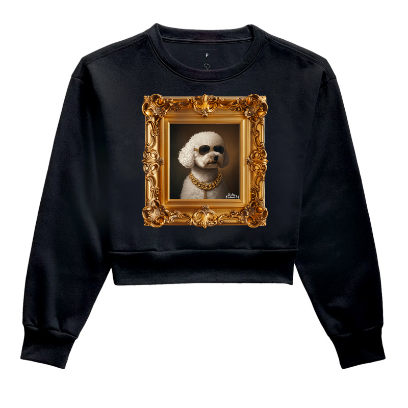 Quadro Poodle de Oculos