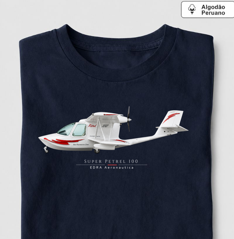 Super Petrel 100 - Profile - Camiseta Algodão Peruano
