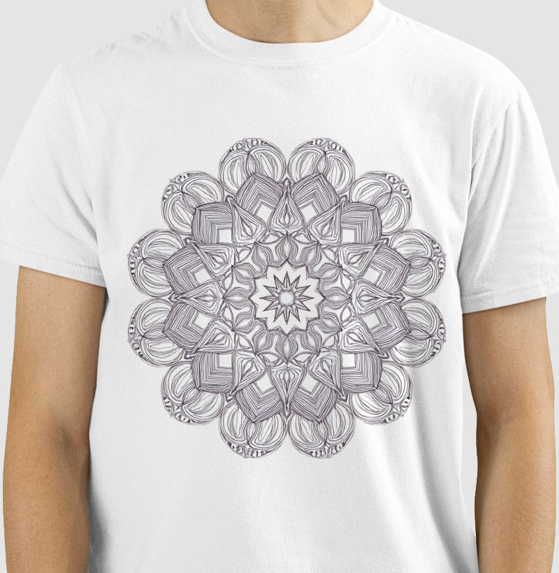 Mandala "Flor do Silêncio"