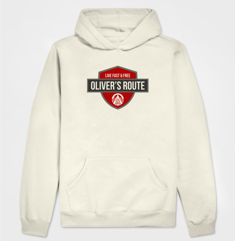 Oliver's Route Brasão - Hoodie Moletom