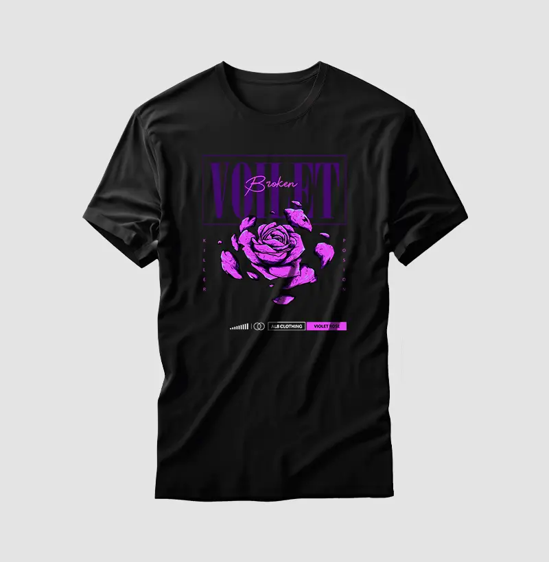 T-shirt Violet