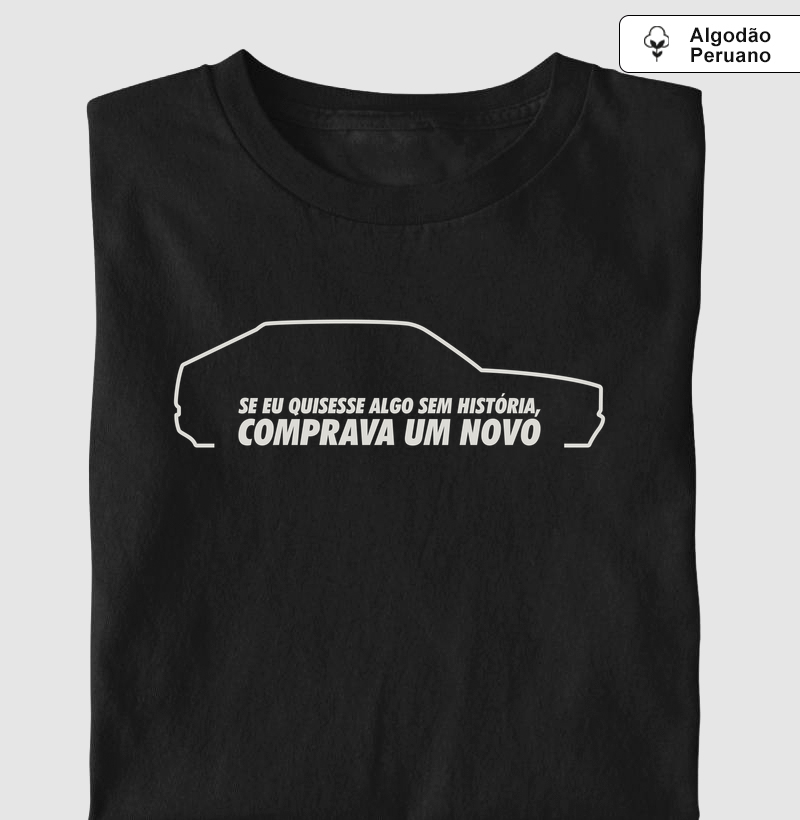 Gol com história - Camiseta Algodão Peruano