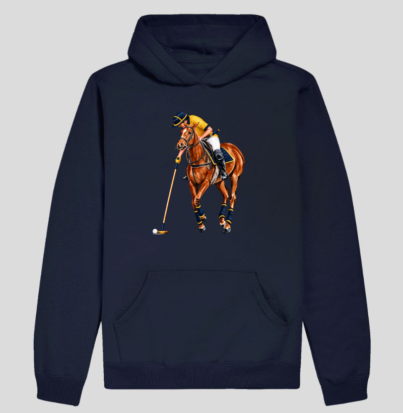 Polo - Yellow&Blue - Hoodie Moletom