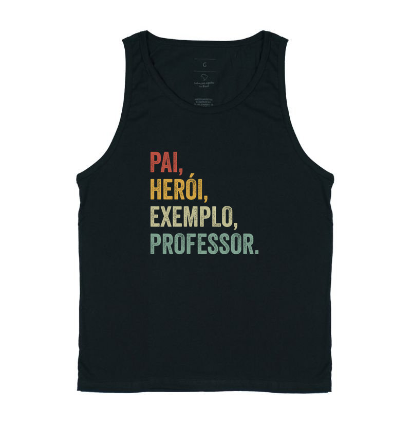Pai, Herói, Exemplo, Professor.