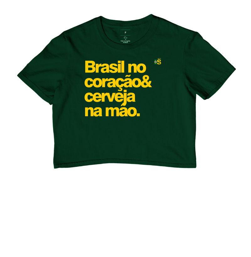 Brasil no coração & cerveja na mão