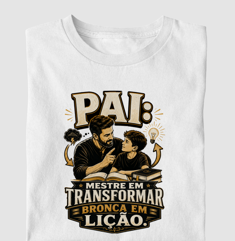 Pai: Mestre em Transformar Bronca em Lição