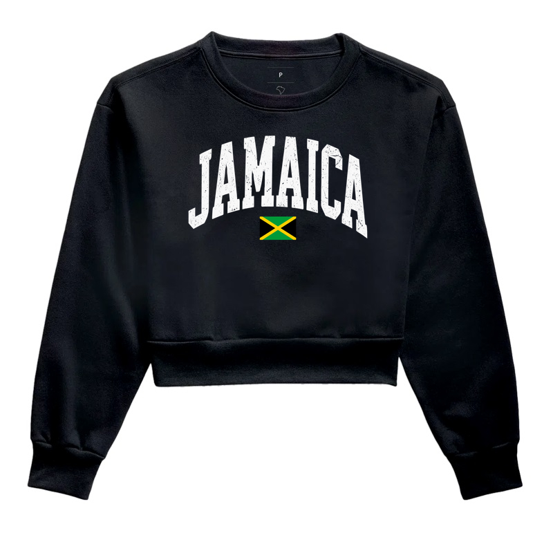 Jamaica Minimal - Cropped Moletom