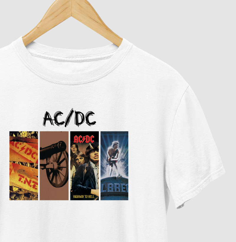 Camiseta AC/DC - Álbuns