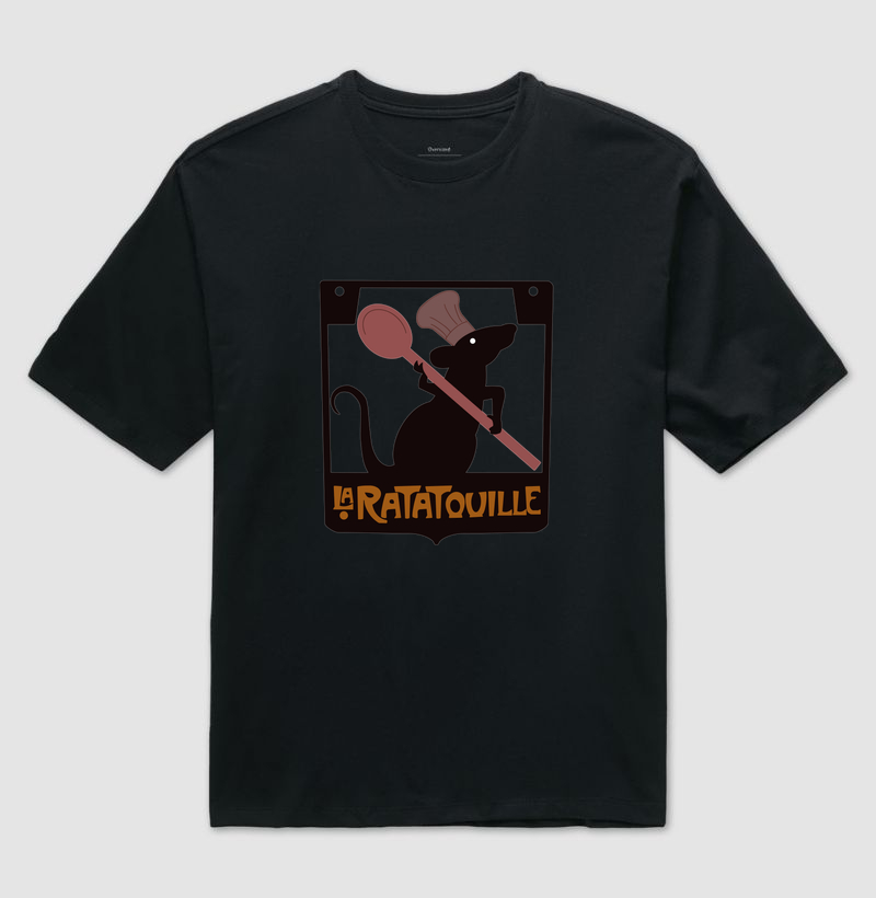 la Ratatouille - Camiseta Oversized