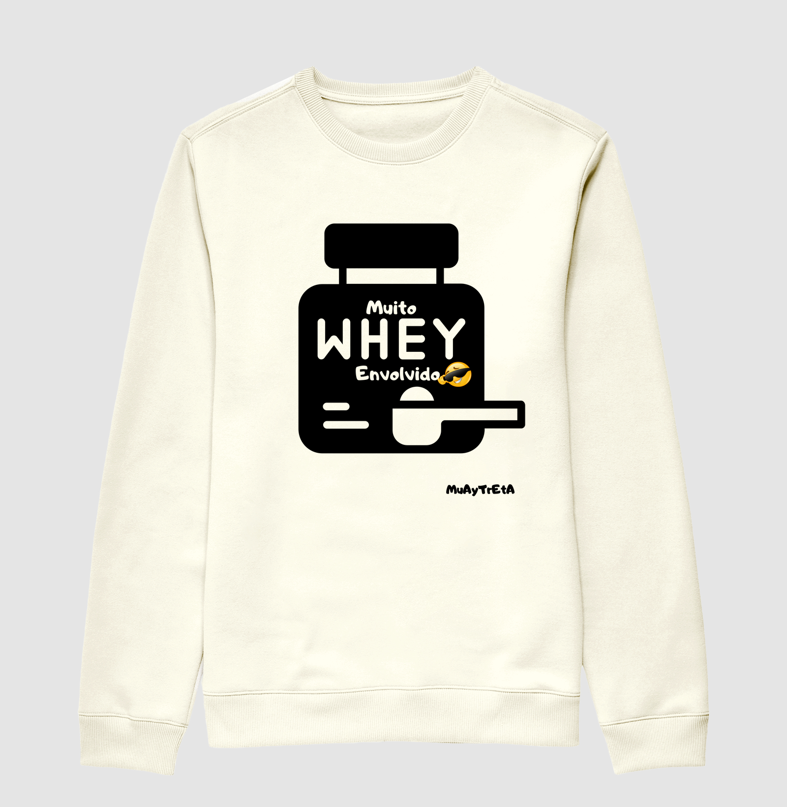 Muito whey envolvido