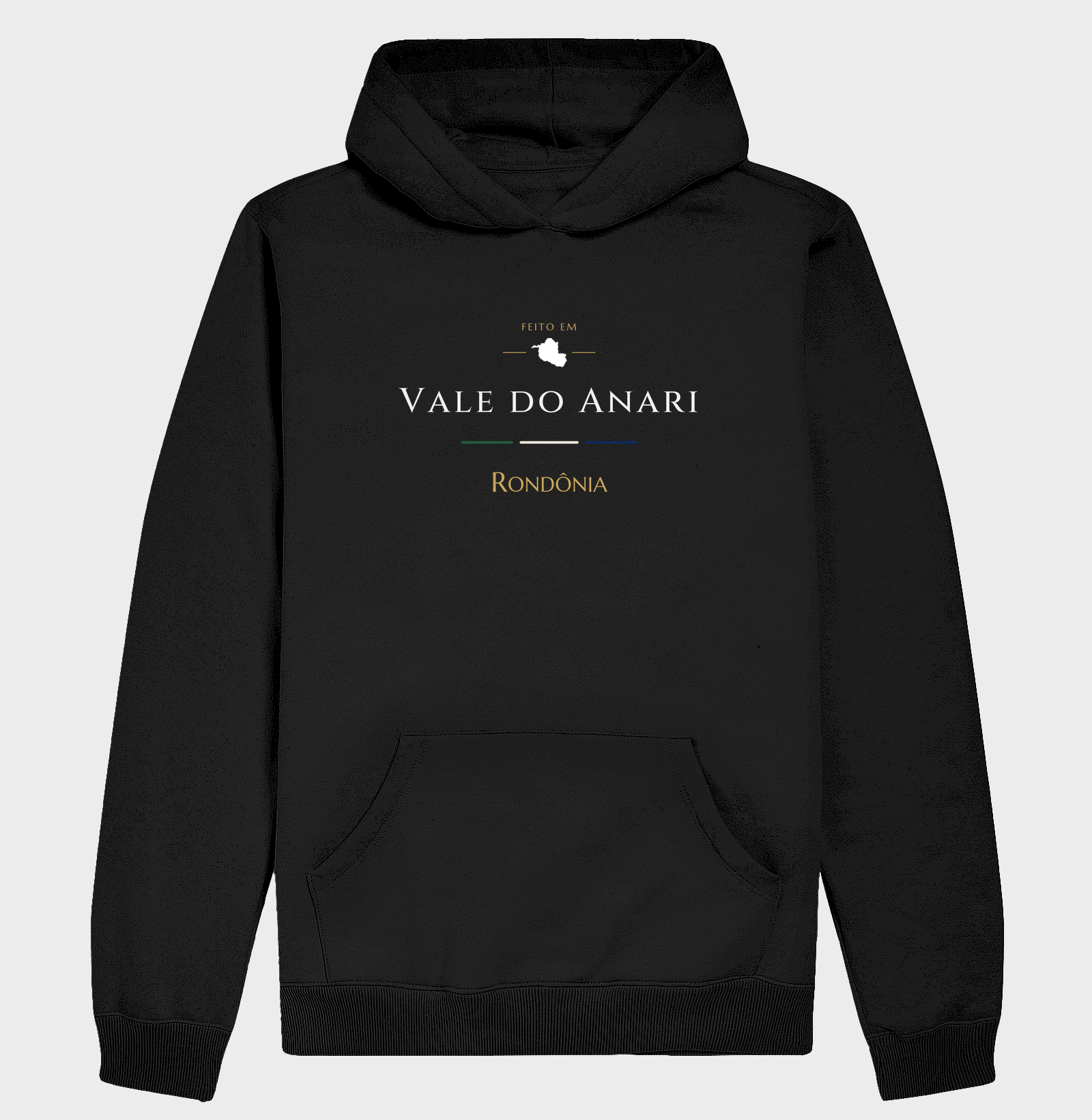 Feito em Vale do Anari RO - Hoodie Moletom