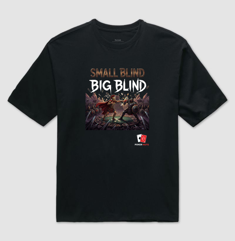 Camiseta Oversized Small Blind Big Blind
