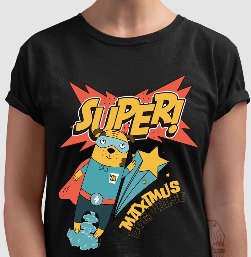Camiseta Dog Pulse Maximus - SUPER
